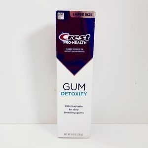 ⭐4/$15 Crest Pro-Health Gum Detoxify Toothpaste Deep Clean